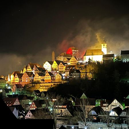 Retro Ferienwohnung Mit Schlossblick Im Nordschwarzwald Альтенштайг Экстерьер фото