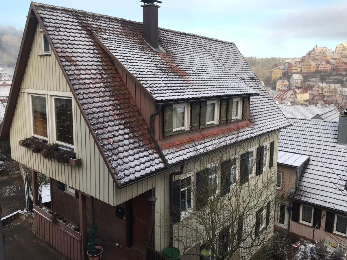 Retro Ferienwohnung Mit Schlossblick Im Nordschwarzwald Альтенштайг Экстерьер фото